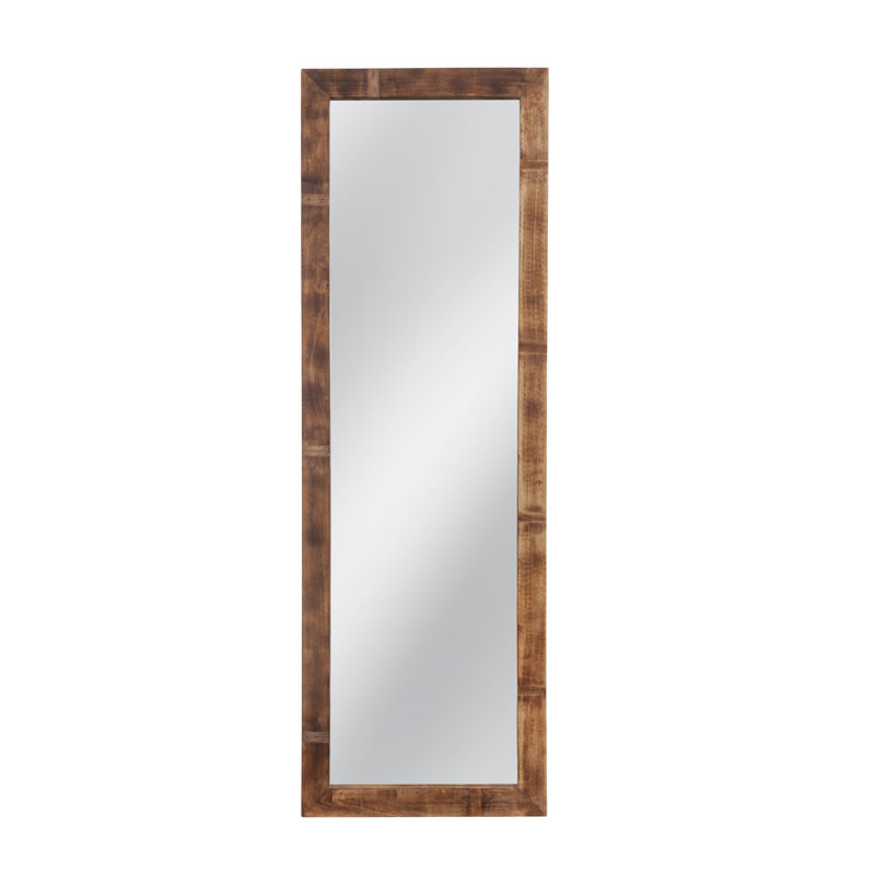 Bozeman Solid Wood Rectangle Floor Mirror