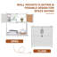 Daevyn Foldable Floating Desk