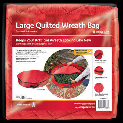 Wreath Storage Bag 36 in. W