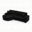 Canapé modulaire en L convertible-1029797331