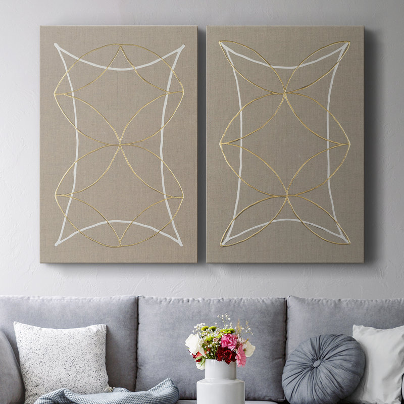 Hyperbola I-Premium Gallery Wrapped Canvas -Ready to Hang