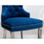 Chaise en velours touffeté Montura-1970027455