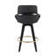Tabouret de comptoir à hauteur fixe 26 "avec repose-pieds rond Whitacre-411689757-504861260