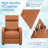 Sykora Faux Leather Recliner-1712693101