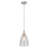 1 - Light Brushed Nickel Single Pendant