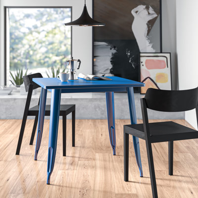 Feodora 31.5'' Square Metal Indoor-Outdoor Table