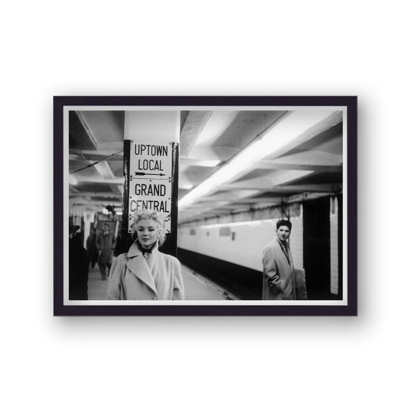 Marilyn Monroe New York Subway 2 - Single Picture Frame Print