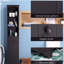 Bathroom Storage Cabinet, Free Standing Bathroom Storage Unit, Tall Linen Tower with 3-Tier Shelves and Drawer