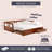 Melody Twin Day Bed with Storage, Chestnut-138724352