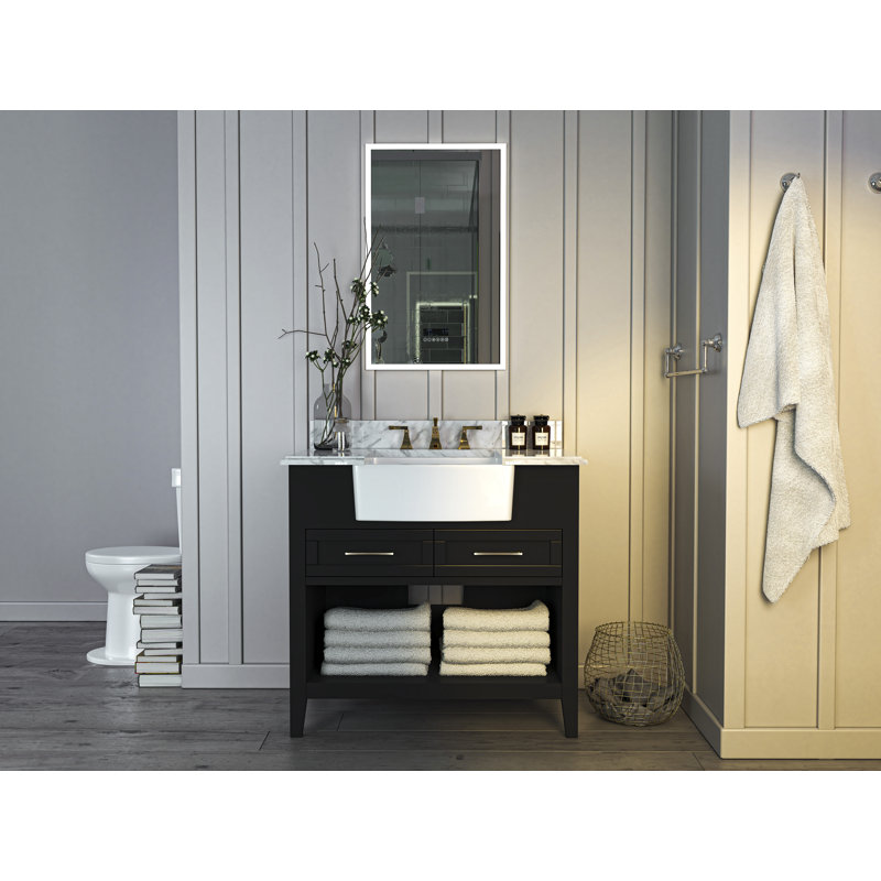 36'' W Single Vanity, Black Onyx