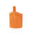 Kynlea Contemporary Glossy Orange Ceramic Bottle Vase-533907479