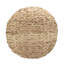 Round Water Hyacinth Wicker Basket with Handles, Eco-Friendly Home Organizer