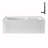 Streamline 60 in. x 32 in. Acrylic Right-Hand Drain Alcove Bathtub in Glossy White With External Drain-108366678