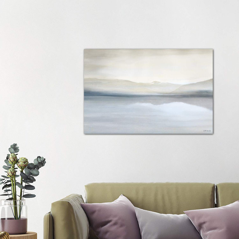Lake Majesty - Wrapped Canvas Painting, 101.6 cm H x 66.04 cm W x 3.175 cm D