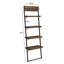 Derk 220cm H x 69.5cm W Steel Ladder Bookcase