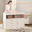 Commode 3 tiroirs, table à langer pour bébés