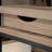 L-Shaped Desk, Brown Finish