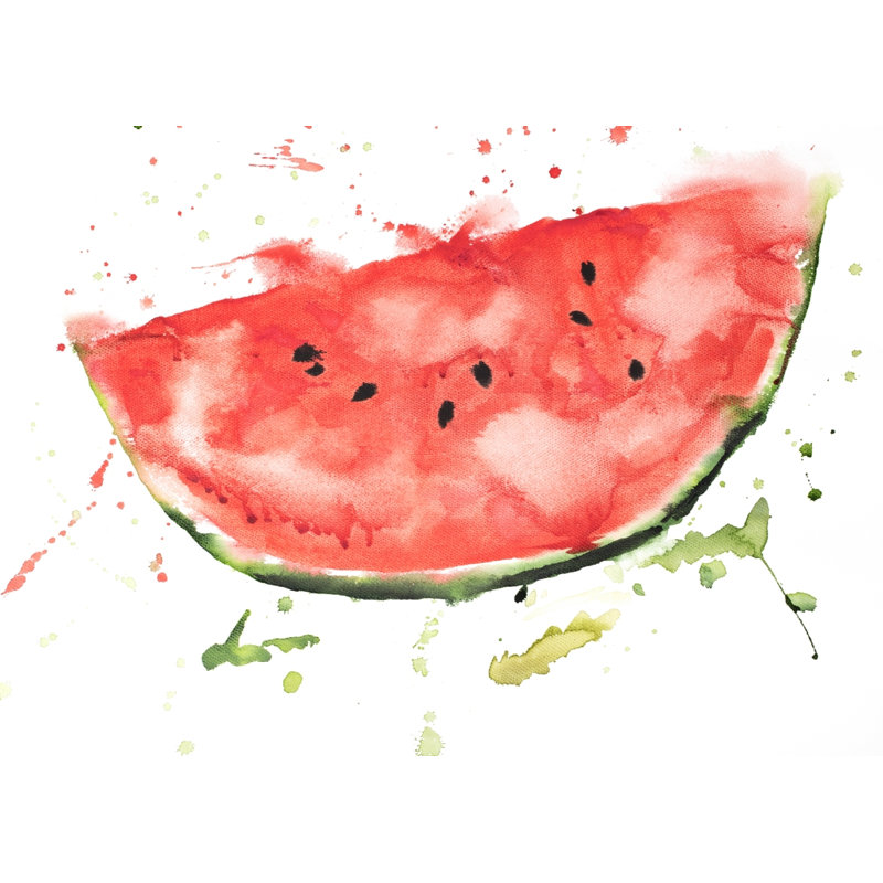 Watermelon Slice - Cuisine gastronomique, toile encadrée