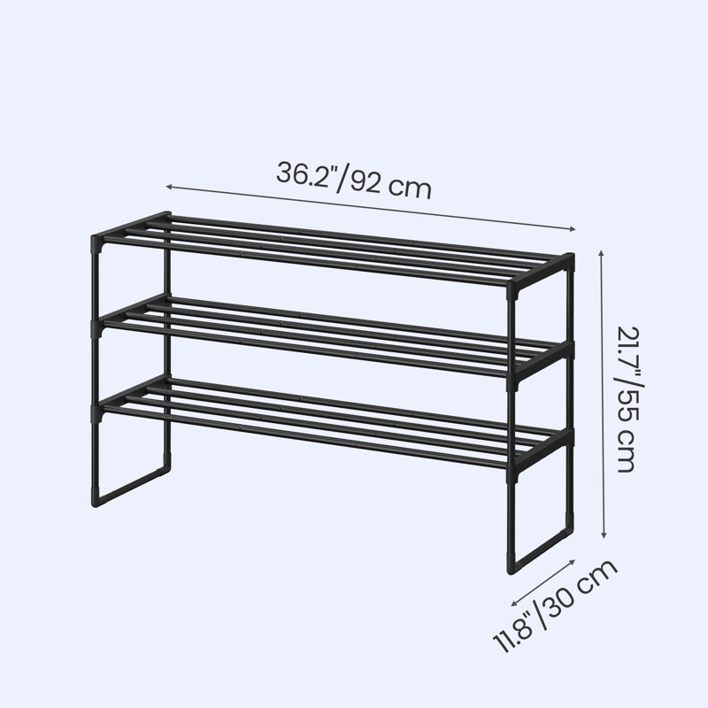 15 Pair Shoe Rack