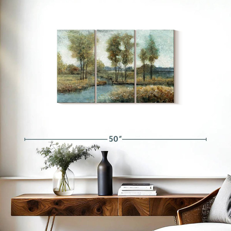 Alvord Stream Side I, 20" H x 33" W