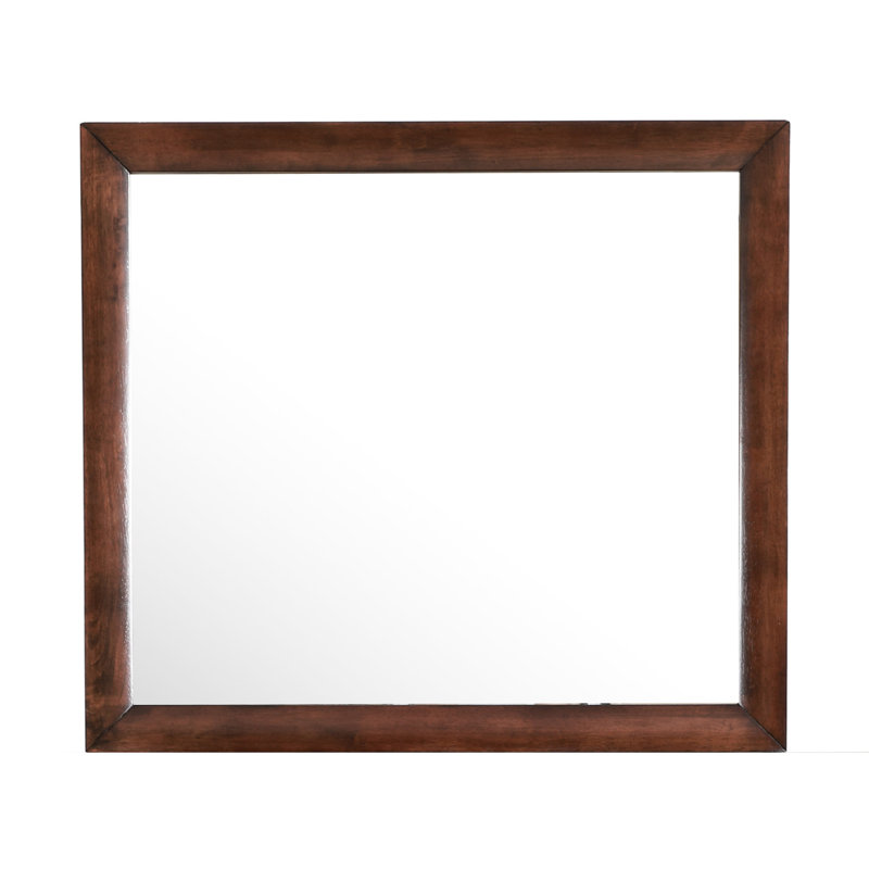 Miroir moderne cappuccino pour rehausser la commode