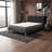 8" Daisy Firm Memory Foam Mattress with Edge Support and Air Grid, King Size-333501765