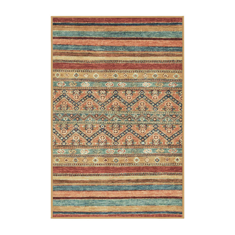 Abstract Indoor Rug, Rectangle 8' x 12'