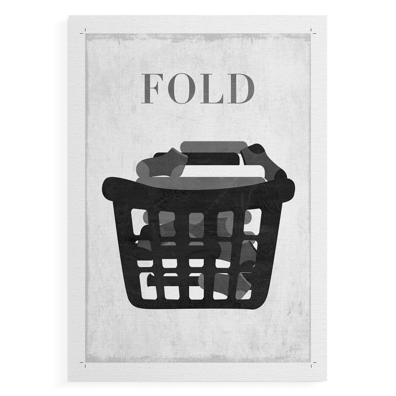 Fold -Canvas Print Only - NOT FRAMED, 60" H x 40" W