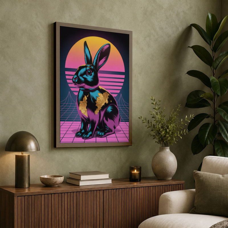 Print, 18x12 - 45.7 x 30.5 cm, Teal Border