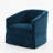 Delaplaine 30.5" Wide Polyester Swivel Barrel Chair-824712893
