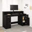Desk Black Oak 55x91 Cm Engineered Wood-320120553