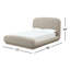 Lit plateforme tapissier Tirimbina-370040777