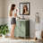 Bathroom Vanity with Ceramic Basin, Bathroom Storage Cabinet with Drawer and 2 Soft Closing Doors-125772652-125772651