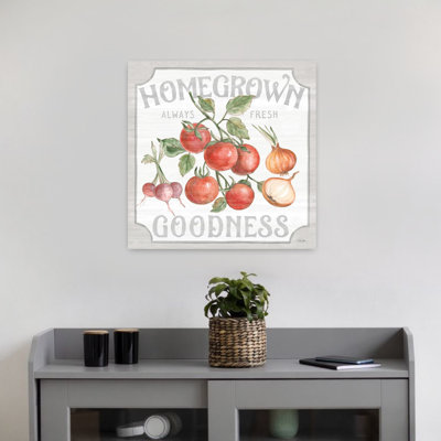 «Farm Fresh IV», paysage abstrait, art mural