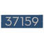 Plaque d’adresse murale sur 1 ligne flottante-41299898-41303794-41299826