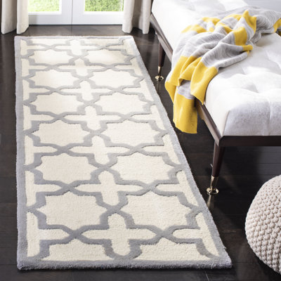 Cannen Hand Tufted Wool Geometric Rug