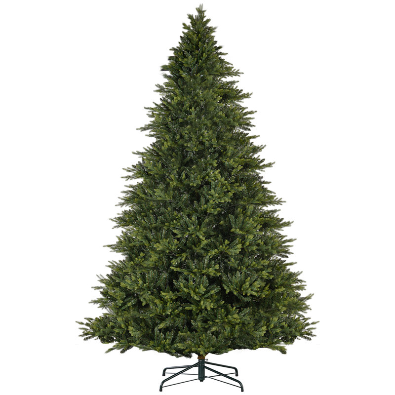 12 Ft Hinged Artificial Christmas Tree, Easy Assembly, Green