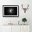 Flying Dove Bird in Abstract - Framed Print-55728039-55728040