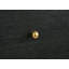 Table de chevet 2 tiroirs, noir