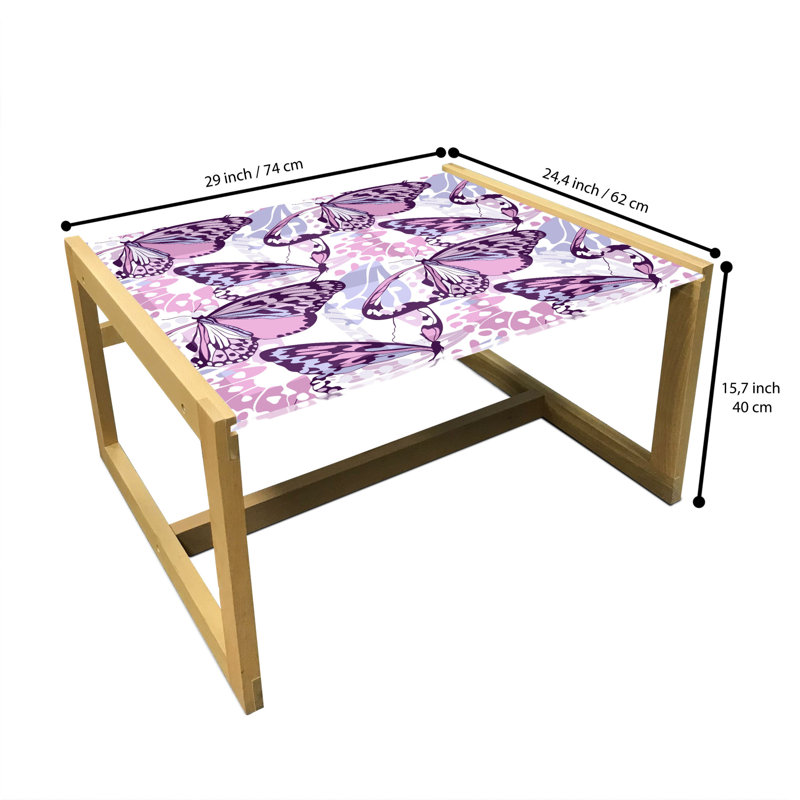 Jalila Sled Coffee Table, 62cm H x 74cm W x 40cm D