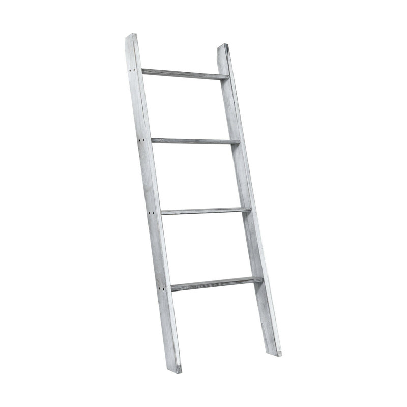 4.5 ft Blanket Ladder, Gray