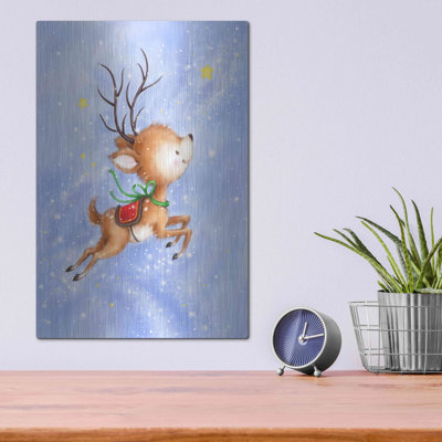 " Flying Rudolph " by Makiko
