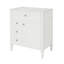 Ensemble de meuble-lavabo autoportant 30 po avec lavabo supérieur, meuble-lavabo moderne avec 2 tiroirs et un tiroir basculant, meuble-lavabo autoportant avec miroir et meuble-lavabo simple