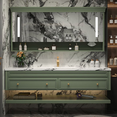American-style simple bathroom cabinet