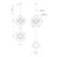 Monza 1 - Light LED Chandelier-69553127