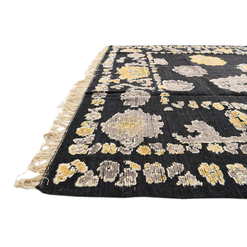 Tapis noir Jose
