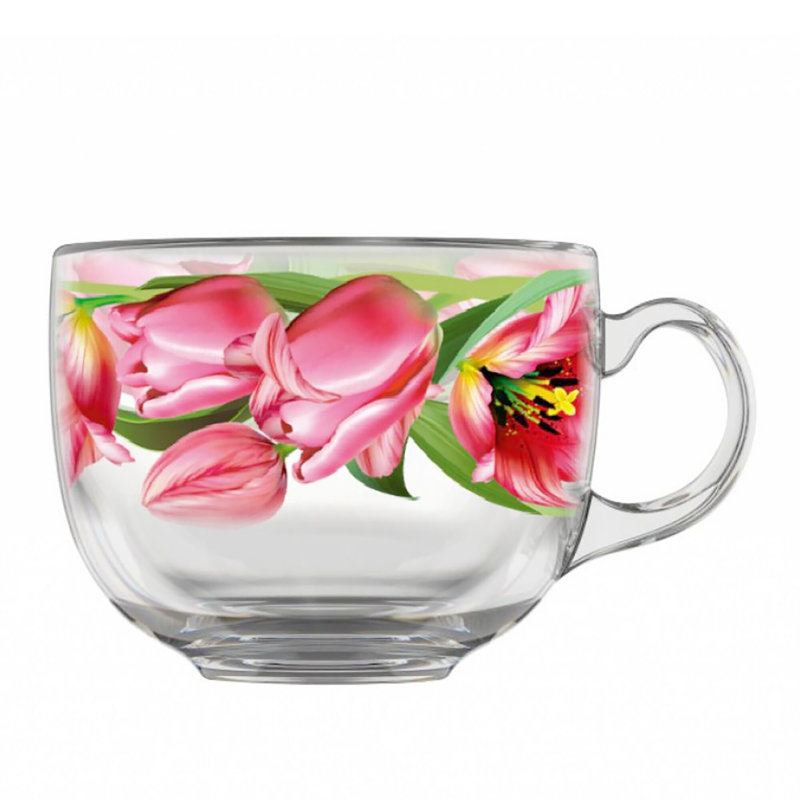 Grande tasse en verre Jumbo