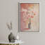 «Blush», impression sur toile fleur d'orchidée rose - doux décor botanique pour salle de bain ou coiffeuse-115244684-115244685-115244686