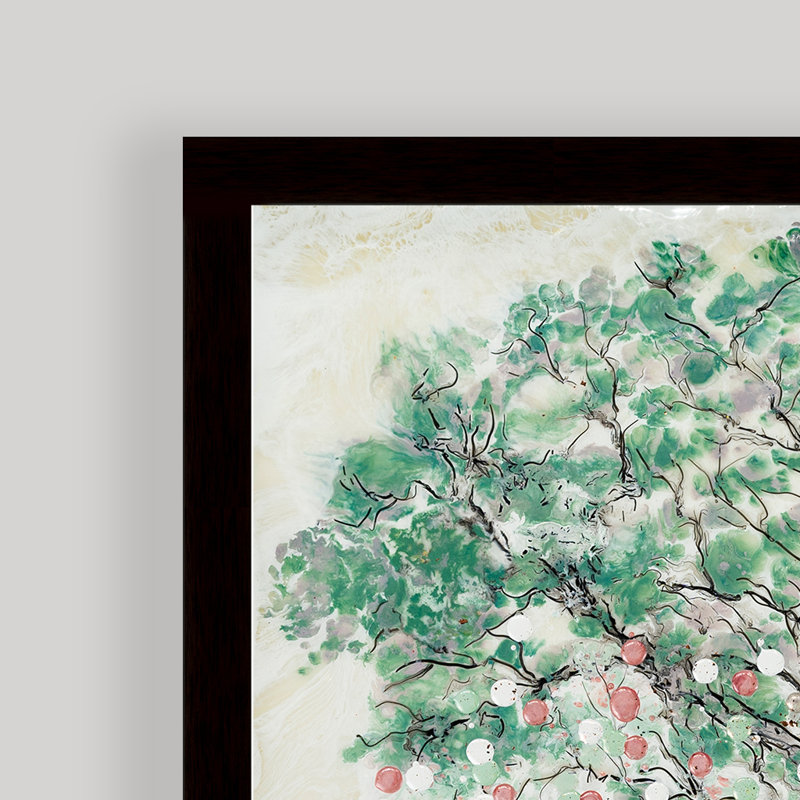 "Changer les saisons", art mural sur toile, H 12 po x l 12 po, Toile tendue