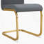 Chaises de salle à manger rembourrées à haut dossier chic avec pieds en métal robustes pour un repas élégant-1877957612-1877957610